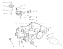 Oil Pan/lubrication Diagram and Parts List for 72085 8900400-8999999 - 1998 Toro Lawn Tractor