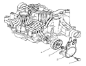 Brake Diagram and Parts List for 72085 8900400-8999999 - 1998 Toro Lawn Tractor