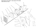 Air Intake / Filtration Diagram and Parts List for 72086 9900001-9999999 - 1999 Toro Lawn Tractor