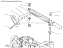 Lever Damper Diagram and Parts List for 72086 9900001-9999999 - 1999 Toro Lawn Tractor