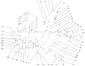 Lift Lever & H.o.c. Assembly Diagram and Parts List for 72086 9900001-9999999 - 1999 Toro Lawn Tractor