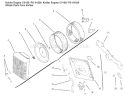 Air Intake/filtration Diagram and Parts List for 72087 200000001-200999999 - 2000 Toro Lawn Tractor