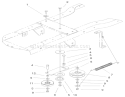 Hydro Drive Assembly Diagram and Parts List for 72087 200000001-200999999 - 2000 Toro Lawn Tractor