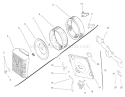 Air Intake / Filtration Assembly Kohler Cv18s-Ps-61528 And Cv18s-Ps-61529 Diagram and Parts List for 72087 210000001-210999999 - 2001 Toro Lawn Tractor