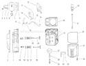 Head / Valve / Breather Assembly Kohler Cv18s-Ps-61528 And Cv18s-Ps-61529 Diagram and Parts List for 72087 210000001-210999999 - 2001 Toro Lawn Tractor