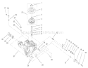 Housing Fan Assembly Diagram and Parts List for 72087 210000001-210999999 - 2001 Toro Lawn Tractor