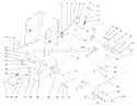 Lift Lever Arm And Height-Of-Cut Assembly Diagram and Parts List for 72087 210000001-210999999 - 2001 Toro Lawn Tractor