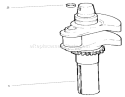 Crankshaft Assembly Kohler Cv18s-Ps-61528 And Cv18s-Ps-61529 Diagram and Parts List for 72087 210000001-210999999 - 2001 Toro Lawn Tractor