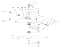 Cylinder Block Assembly Diagram and Parts List for 72087 210000001-210999999 - 2001 Toro Lawn Tractor