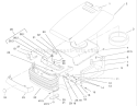 Part Location Diagram of 106-5843 Toro Decal-Hood Right Hand