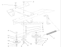 Hydro Drive Assembly Diagram and Parts List for 72107 230000001-230999999 - 2003 Toro Lawn Tractor