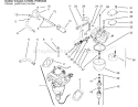 Fuel System Diagram and Parts List for 72110 6900001-6999999 - 1996 Toro Lawn Tractor