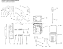 Head/ Valve/ Breather Diagram and Parts List for 72110 6900001-6999999 - 1996 Toro Lawn Tractor