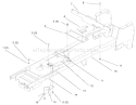 Frame Diagram and Parts List for 72110 7900001-7999999 - 1997 Toro Lawn Tractor