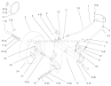 Front Axle Diagram and Parts List for 72110 7900001-7999999 - 1997 Toro Lawn Tractor