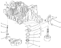 Range Shift Diagram and Parts List for 72110 7900001-7999999 - 1997 Toro Lawn Tractor
