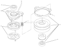 Clutch 92-6885 Diagram and Parts List for 72110 7900001-7999999 - 1997 Toro Lawn Tractor