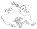 Final Pinion Diagram and Parts List for 72110 8900001-8900599 - 1998 Toro Lawn Tractor