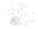 Cruise Control Assembly Diagram and Parts List for 72115 9900001-9999999 - 1999 Toro Lawn Tractor