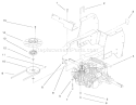 Hydro Transaxle Assembly Diagram and Parts List for 72115 9900001-9999999 - 1999 Toro Lawn Tractor