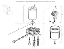 Pump Assembly Diagram and Parts List for 72115 9900001-9999999 - 1999 Toro Lawn Tractor