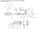 Starting System Diagram and Parts List for 72115 9900001-9999999 - 1999 Toro Lawn Tractor