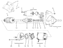 Starting System Diagram and Parts List for 72108 200000001-200999999 - 2000 Toro Lawn Tractor