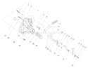 Brake Assembly Diagram and Parts List for 72108 200000001-200999999 - 2000 Toro Lawn Tractor