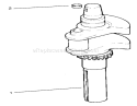 Crankshaft Diagram and Parts List for 72108 200000001-200999999 - 2000 Toro Lawn Tractor