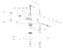 Cylinder Block Assembly Diagram and Parts List for 72108 200000001-200999999 - 2000 Toro Lawn Tractor
