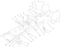 Frame Assembly Diagram and Parts List for 72108 220000001-220999999 - 2002 Toro Lawn Tractor