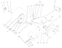 Front Axle Assembly Diagram and Parts List for 72116 220000001-220999999 - 2002 Toro Lawn Tractor