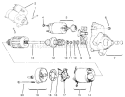 Starting System Diagram and Parts List for 72108 220000001-220999999 - 2002 Toro Lawn Tractor