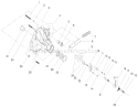Brake Assembly Diagram and Parts List for 72108 220000001-220999999 - 2002 Toro Lawn Tractor