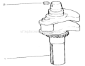 Crankshaft Diagram and Parts List for 72108 220000001-220999999 - 2002 Toro Lawn Tractor