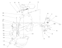 Cruise Control Assembly Diagram and Parts List for 72108 220000001-220999999 - 2002 Toro Lawn Tractor