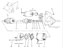 Starter Assembly Diagram and Parts List for 72116 230000001-230999999 - 2003 Toro Lawn Tractor