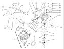 Fuel System Diagram and Parts List for 72116 230000001-230999999 - 2003 Toro Lawn Tractor