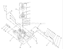Housing and Fan Assembly Diagram and Parts List for 72116 230000001-230999999 - 2003 Toro Lawn Tractor