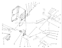 Lift Lever and HOC Assembly Diagram and Parts List for 72116 230000001-230999999 - 2003 Toro Lawn Tractor