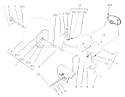 Front Axle Assembly Diagram and Parts List for 72116 230000001-230999999 - 2003 Toro Lawn Tractor