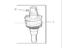 Crankshaft Assembly Diagram and Parts List for 72200 230000001-230999999 - 2003 Toro Lawn Tractor