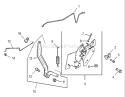 Engine Control Diagram and Parts List for 72200 230000001-230999999 - 2003 Toro Lawn Tractor