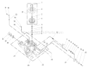Housing and Fan Assembly Diagram and Parts List for 72200 230000001-230999999 - 2003 Toro Lawn Tractor