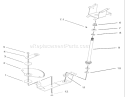 Lower Steering Wheel and Tilt Assembly Diagram and Parts List for 72200 230000001-230999999 - 2003 Toro Lawn Tractor
