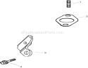 Exhaust Diagram and Parts List for 72200 250000001-250999999 - 2005 Toro Lawn Tractor