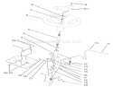 Steering Wheel and Tilt Assembly Diagram and Parts List for 72200 250000001-250999999 - 2005 Toro Lawn Tractor