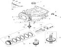 Part Location Diagram of 1201031-S Kohler Camshaft Assembly