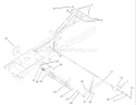 Electric Lift Assembly Diagram and Parts List for 72201 230000001-230999999 - 2003 Toro Lawn Tractor