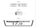 Label Assembly Diagram and Parts List for 72201 230000001-230999999 - 2003 Toro Lawn Tractor